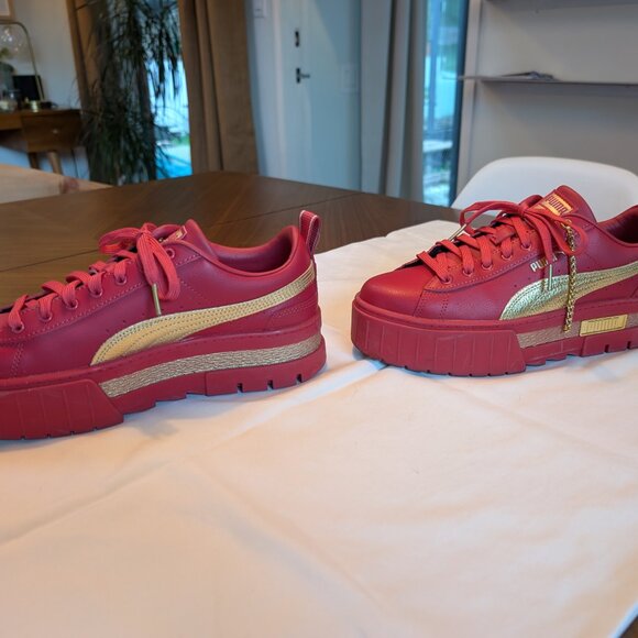 PUMA Mayze I Am Determined American Beauty - Gold Size: 9.5 - Picture 9 of 10